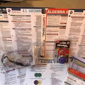 High School Supply/ Resource 15 Item Lot